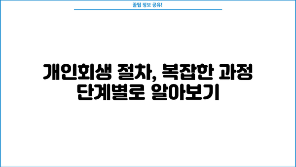 개인회생 신청, 개인회생 individual | 개인회생 자격 조건, 절차, 비용, 성공률, 변호사 추천